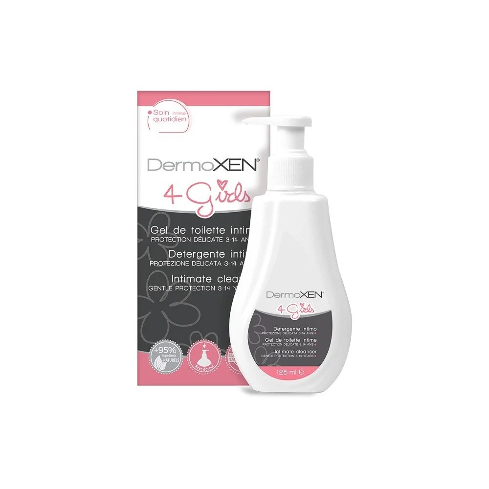 DERMOXEN GEL DE TOILETTE INTIME 4 GIRLS 125ML pour Beauté