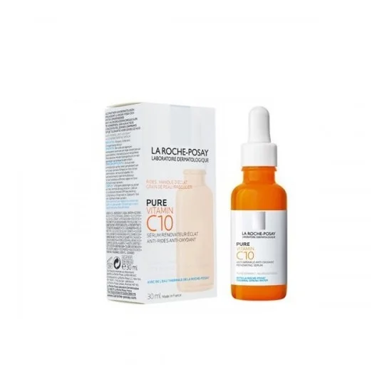 LA ROCHE POSAY PURE VITAMIN C10 SERUM RENOVATEUR ECLAT 30ML pour Be...