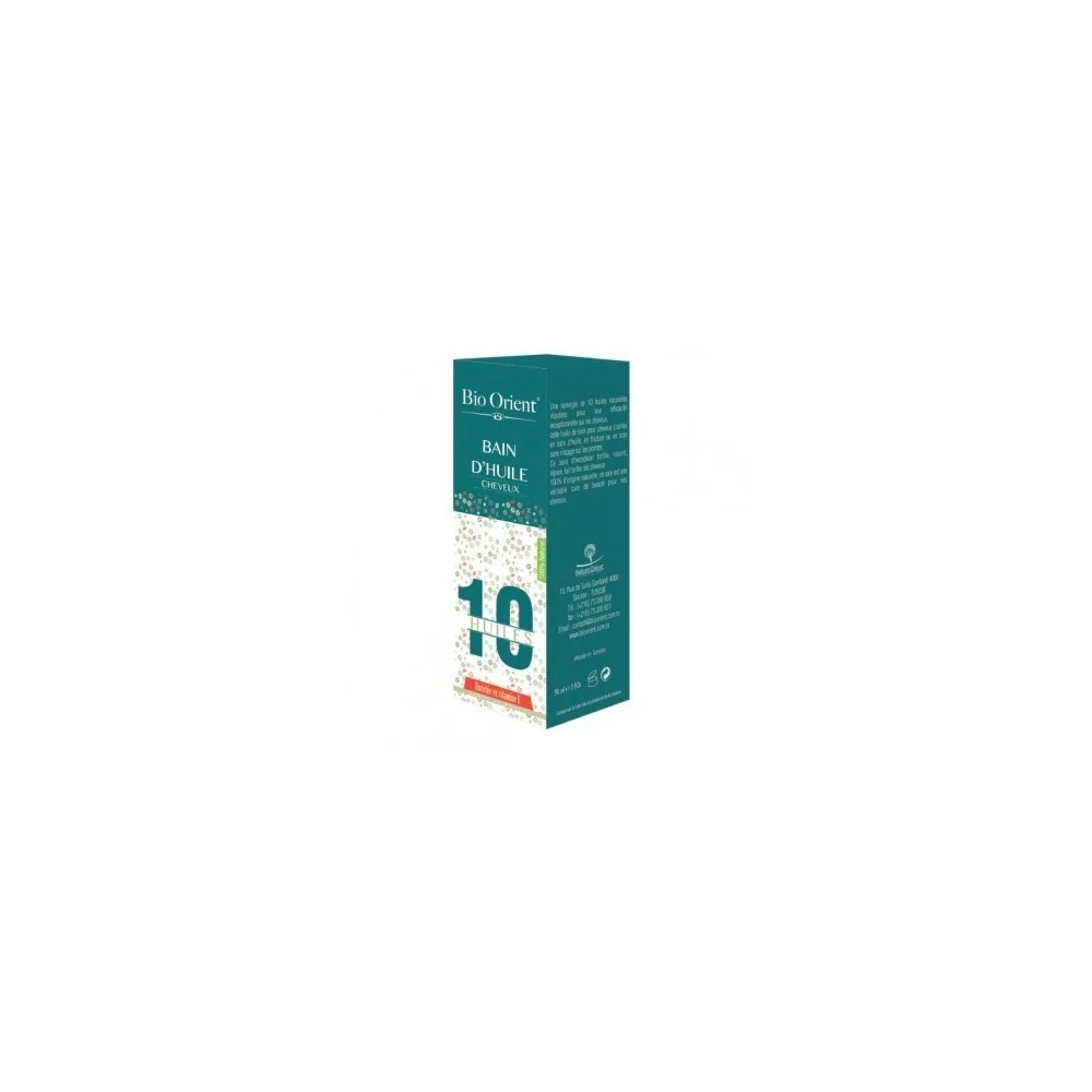 BIO ORIENT BAIN D'HUILES CHEVEUX 90ML pour Beauté