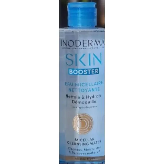 INODERMA SKIN BOOSTER Eau Micellaire Nettoyante 200ML pour Beauté