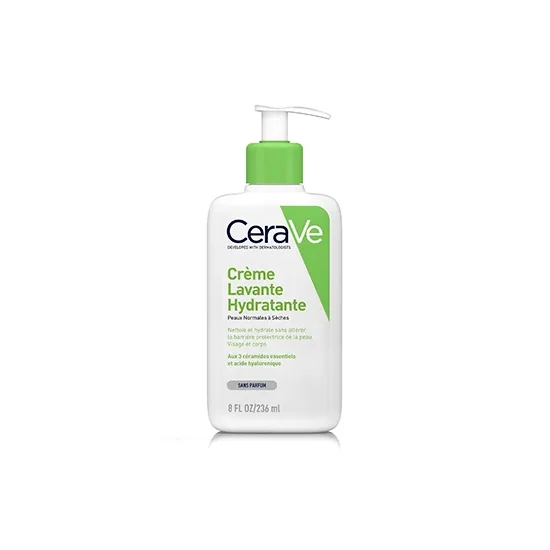CERAVE CRÈME LAVANTE HYDRATANTE 236 ML pour Beauté