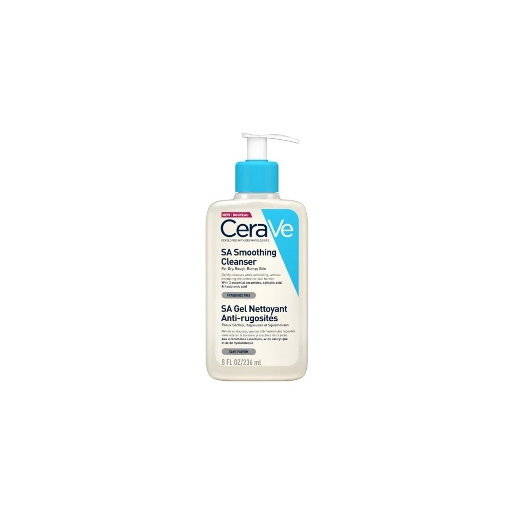 CERAVE SA GEL NETTOYANT ANTI-RUGOSITES 236 ML pour Beauté