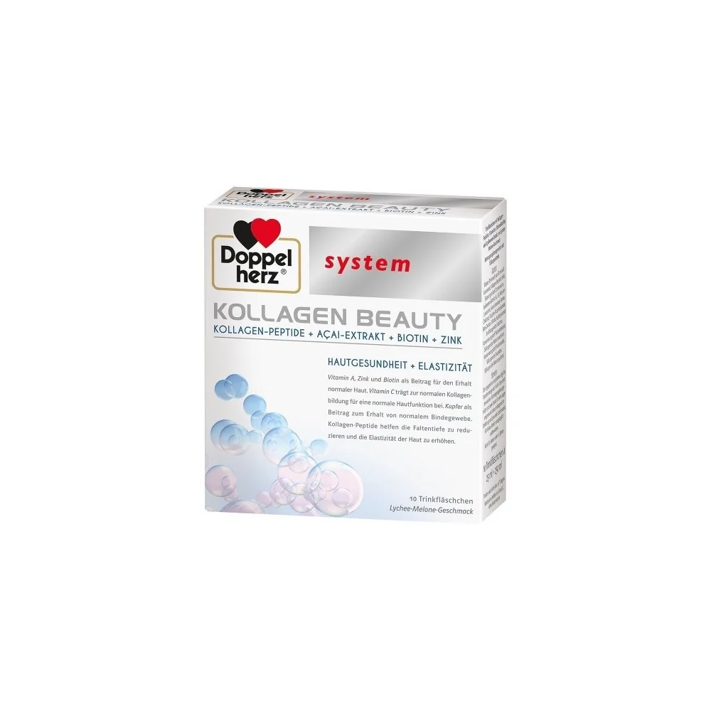 Doppel herz AKTIV KOLLAGEN BEAUTY 10 DOSES pour Beauté