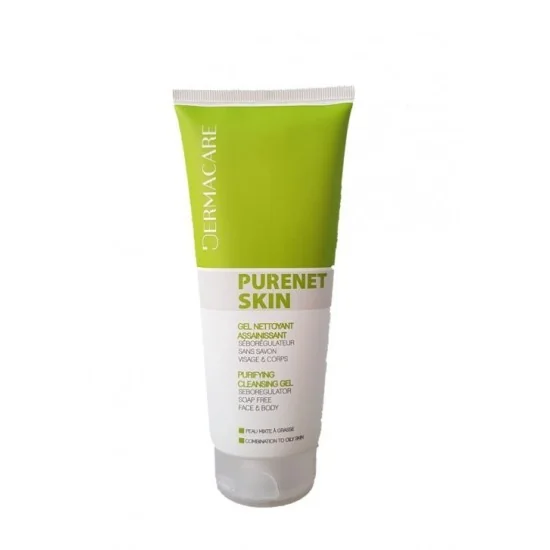 Dermacare Purenet Skin gel nettoyant assainissant,200ml pour Beauté