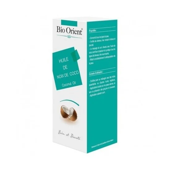 BIO ORIENT HUILE DE NOIX DE COCO 10ML pour Beauté