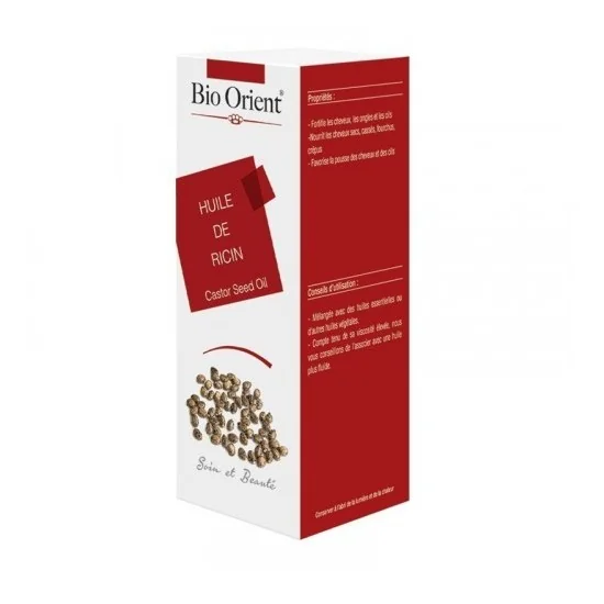 BIO ORIENT HUILE DE RICIN 10ML pour Beauté