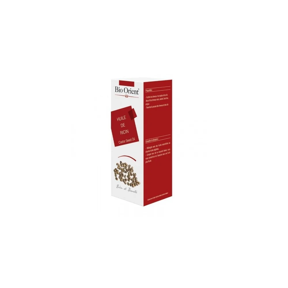 BIO ORIENT HUILE DE RICIN 10ML pour Beauté