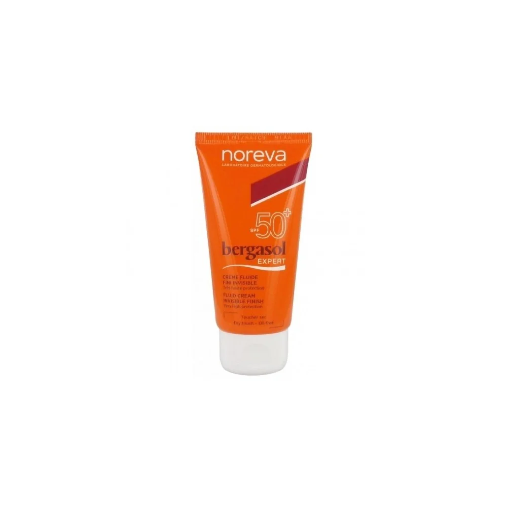 NOREVA BERGASOL EXPERT CREME FLUID peaux mixtre a grasseSPF50 50 ML...