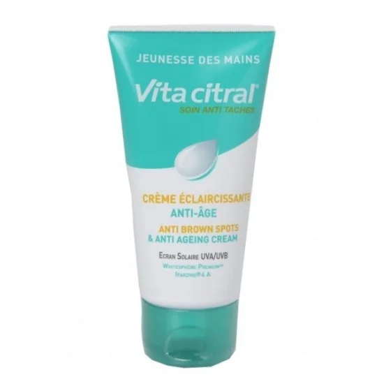VITA CITRAL - CREME ECLAIRCISSANTE MAINS ANTI ÂGE 75ML pour Beauté