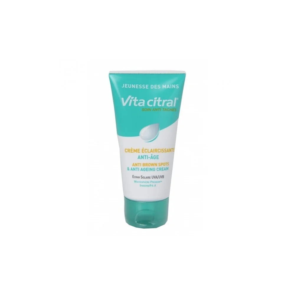 VITA CITRAL - CREME ECLAIRCISSANTE MAINS ANTI ÂGE 75ML pour Beauté