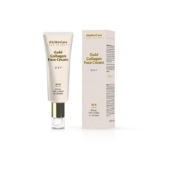GLYSKINCARE GOLD COLLAGEN FACE CREAM DAY 50ML pour Beauté