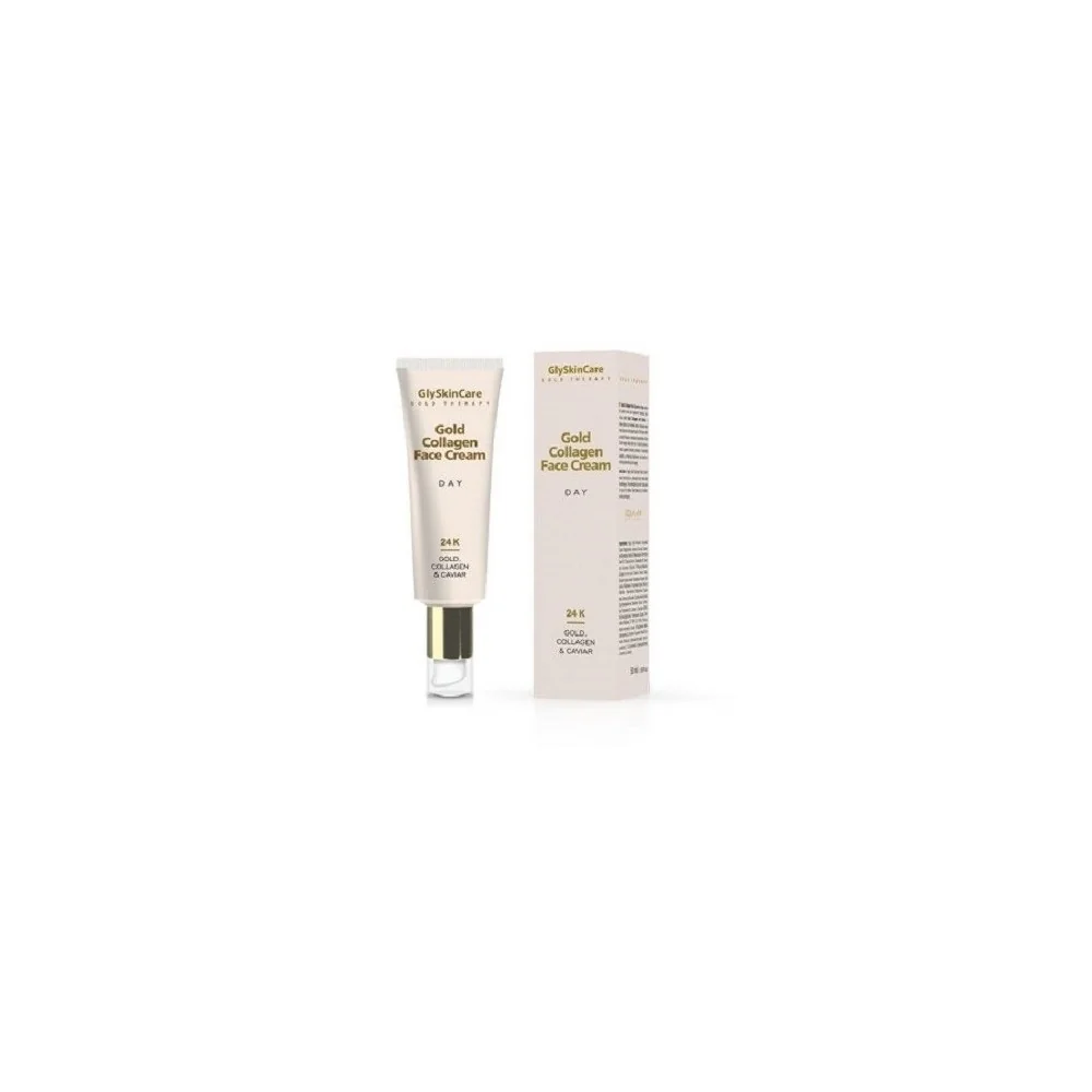 GLYSKINCARE GOLD COLLAGEN FACE CREAM DAY 50ML pour Beauté