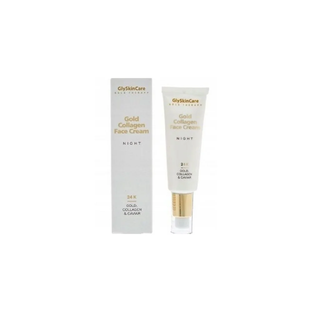 GLYSKINCARE GOLD COLLAGEN FACE CREAM NIGHT 50ML pour Beauté