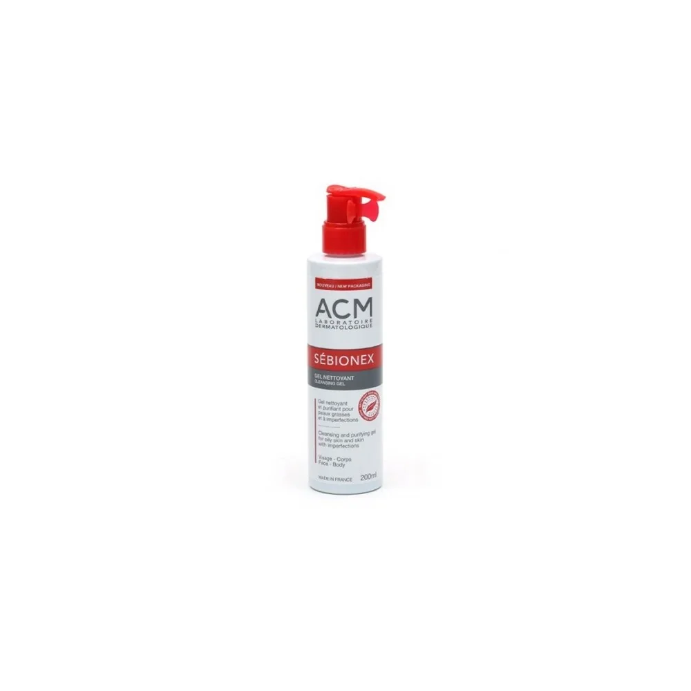 ACM Sébionex Gel Moussant 200ML pour Beauté