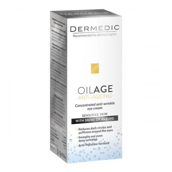 DERMEDIC OILAGE Anti-Ageing Crème Anti-rides Contour des Yeux pour ...