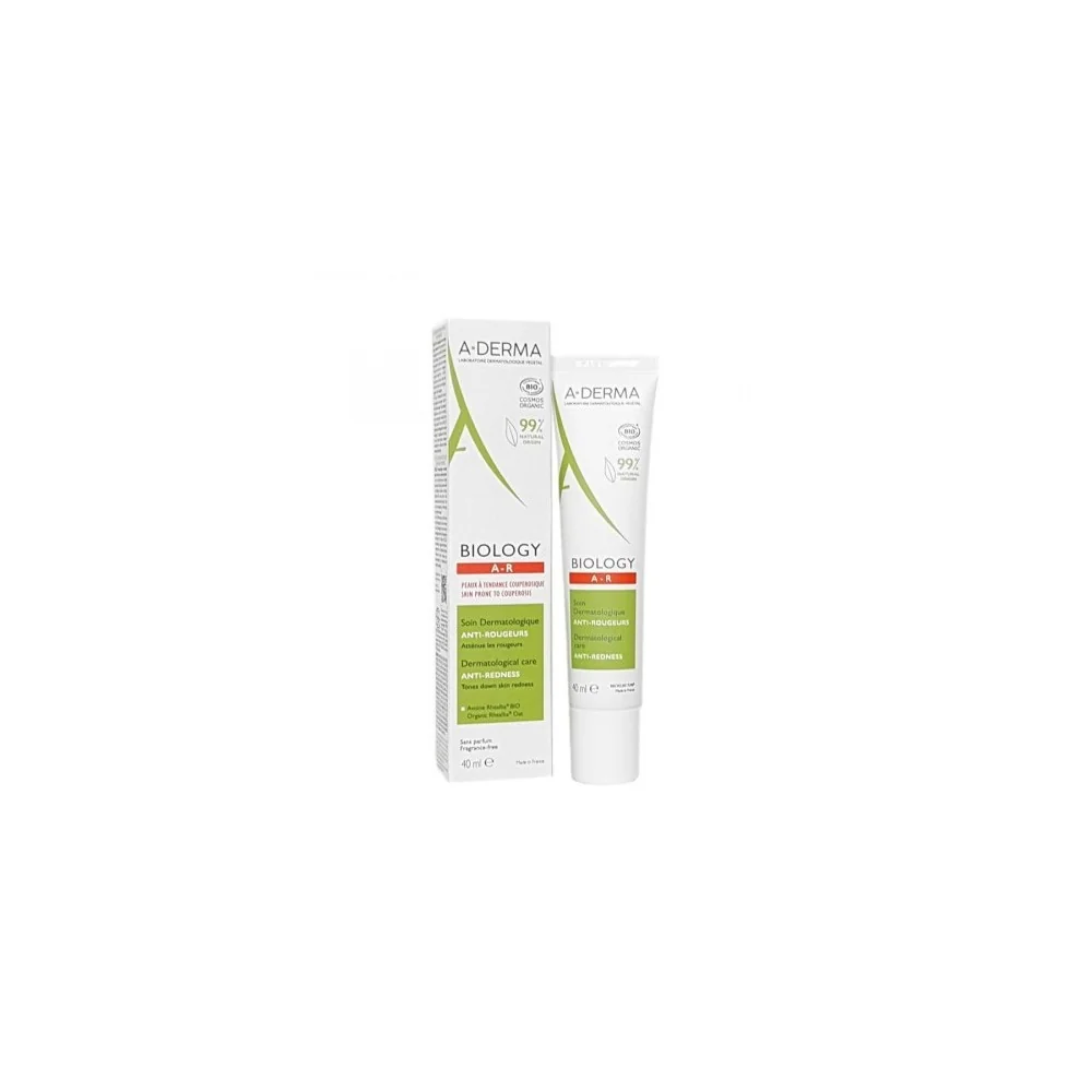 ADERMA BIOLOGY AR Soin Dermatologique Anti-rougeurs 40ML pour Beauté