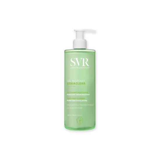SVR SEBIACLEAR GEL MOUSSANT PURIFIANT 400ML pour Beauté