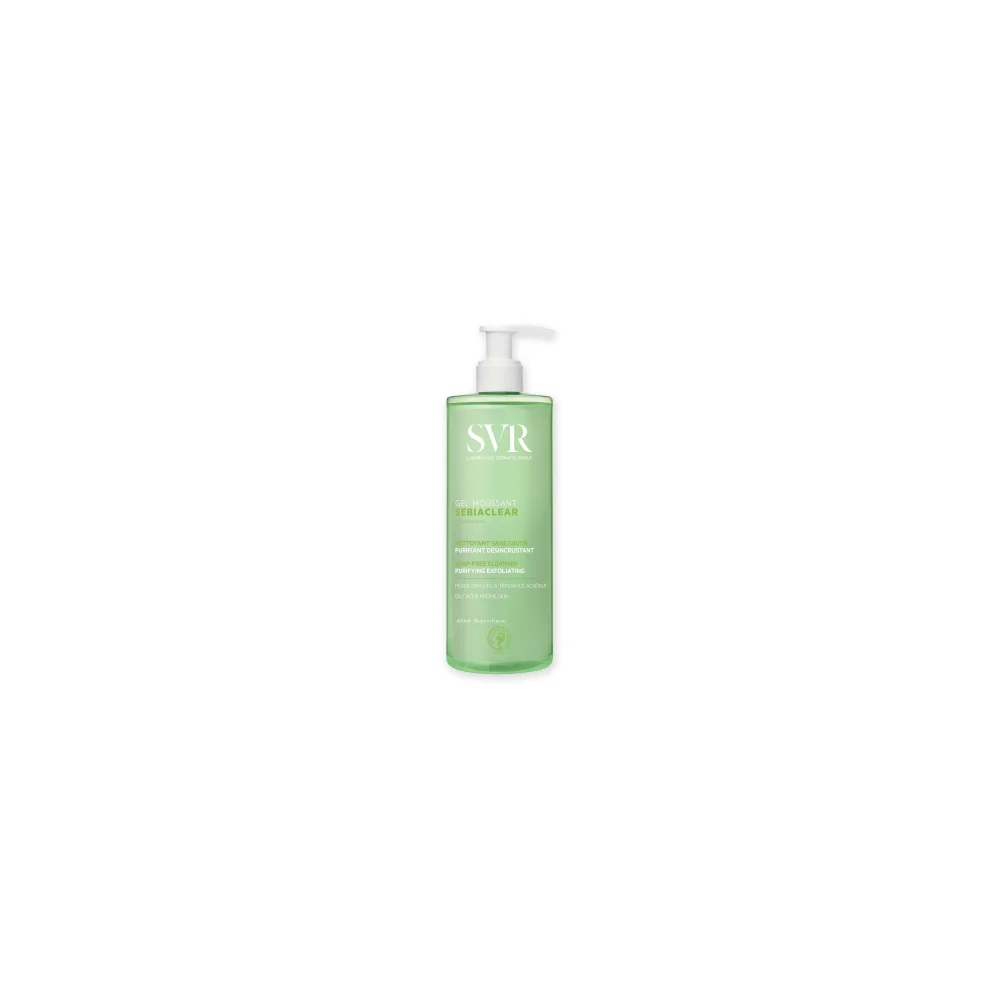 SVR SEBIACLEAR GEL MOUSSANT PURIFIANT 400ML pour Beauté