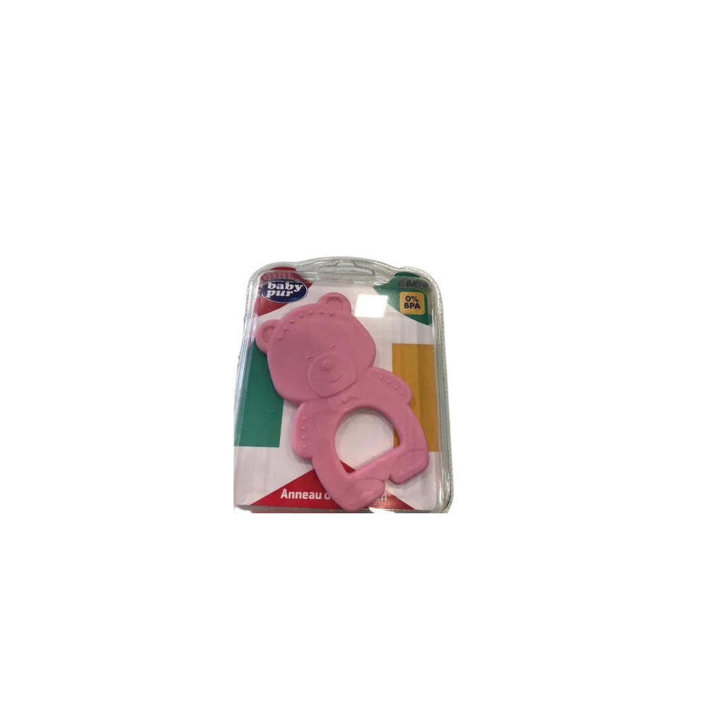 BABY PUR Anneau de dentition 4M+ pour Maman et bébé