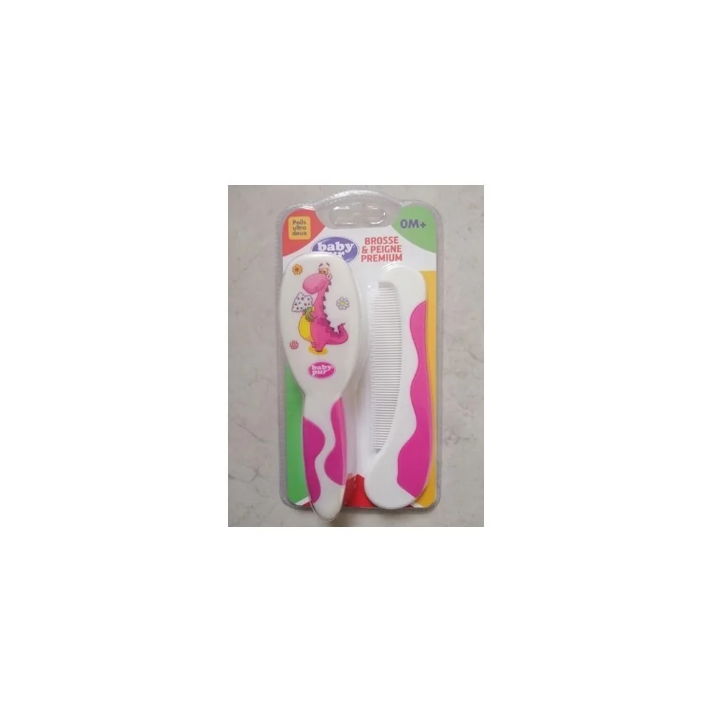 PUR BROSSE ET PEIGNE PREMIUM pour Maman et bébé