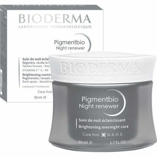 Bioderma soin de nuit éclaircissant pigmentbio night renewer 50ml p...
