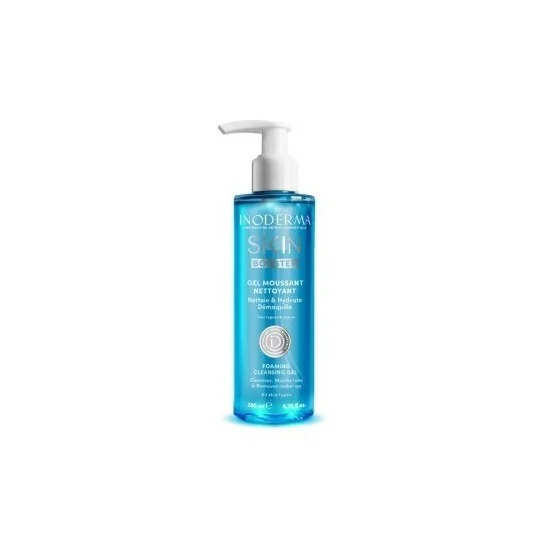 INODERMA SKIN BOOSTER GEL MOUSSANT NETTOYANT 200ML pour Nos Promotions