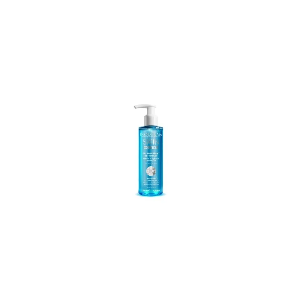 INODERMA SKIN BOOSTER GEL MOUSSANT NETTOYANT 200ML pour Nos Promotions