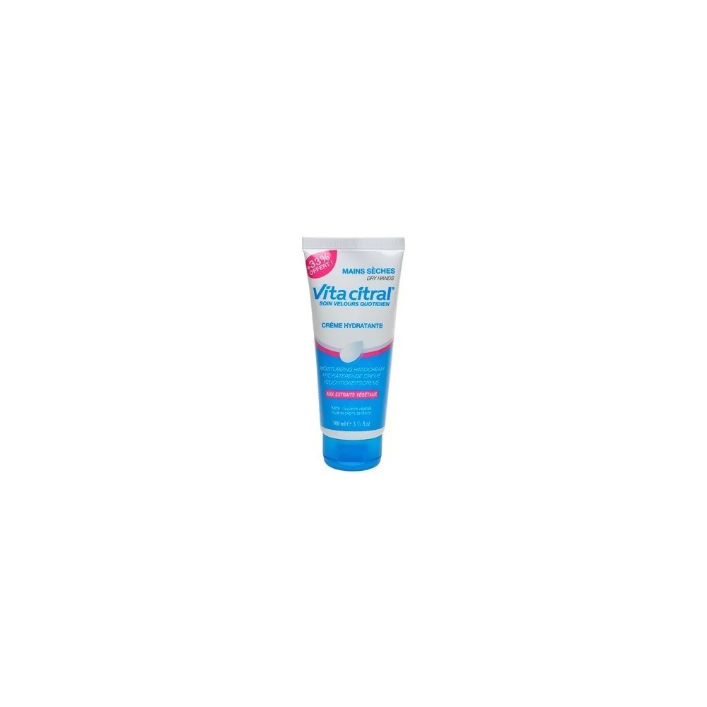 VITA CITRAL Crème Hydratante Mains Sèches 100ml pour Beauté