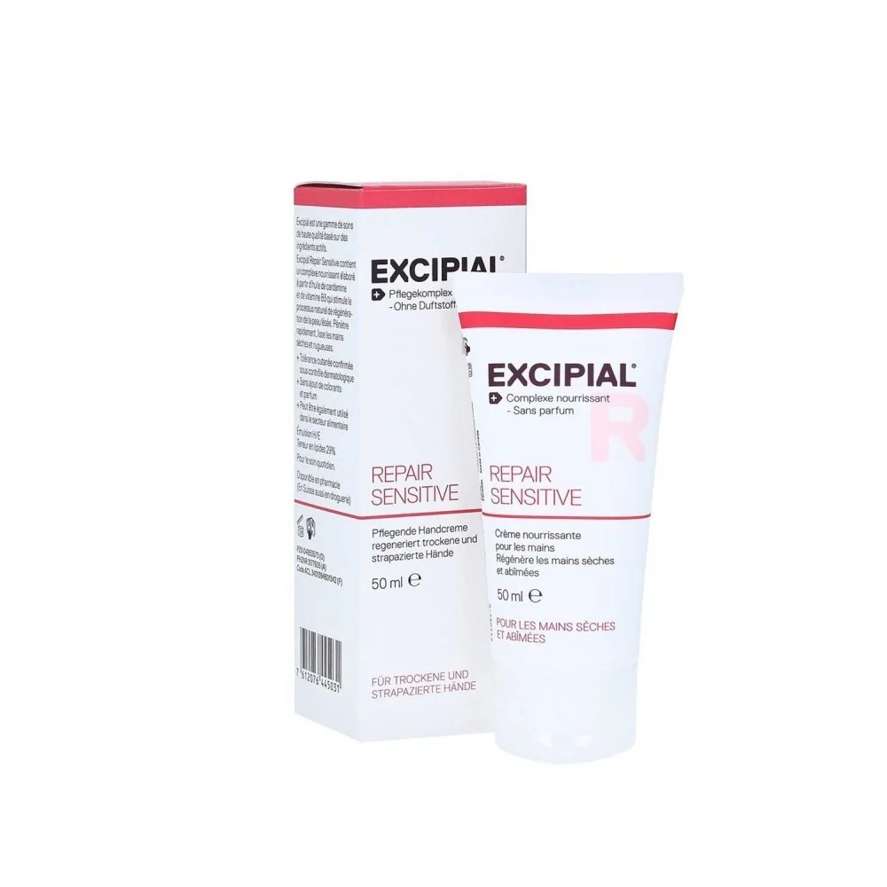 Excipial Repair Sensitive Crème mains, 50 ml pour Beauté