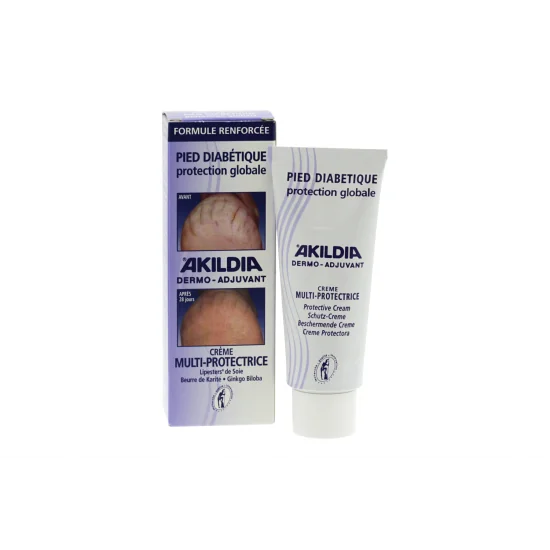 AKILEÏNE AKILDIA CREME PIED DIABETIQUE 75ML pour Femmes