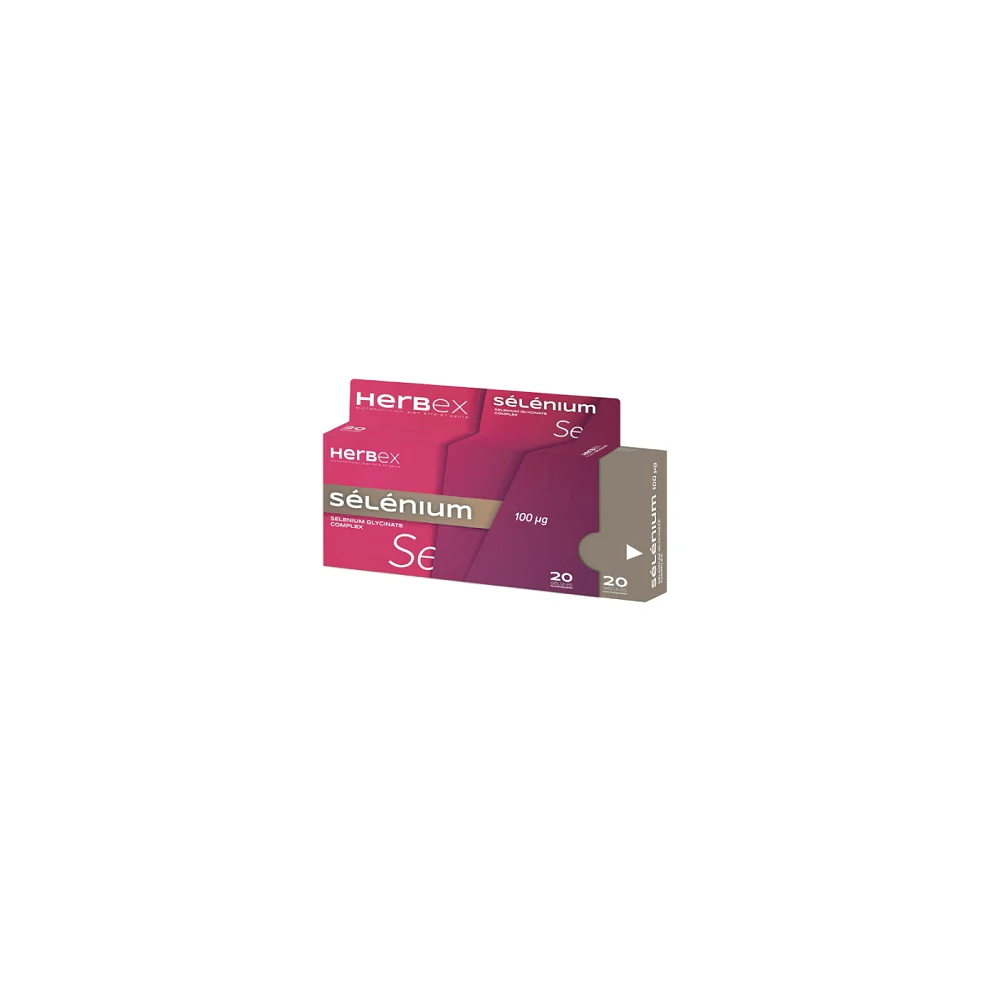 HERBEX SÉLÉNIUM BT 20 GELULES pour Compléments Alimentaires