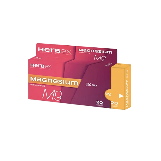 HERBEX MAGNESIUM 20 GELULES pour Compléments Alimentaires