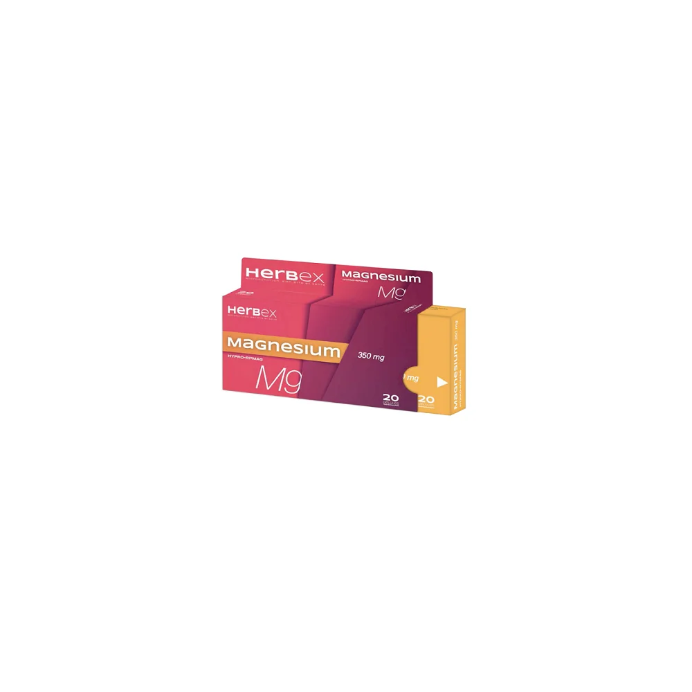 HERBEX MAGNESIUM 20 GELULES pour Compléments Alimentaires