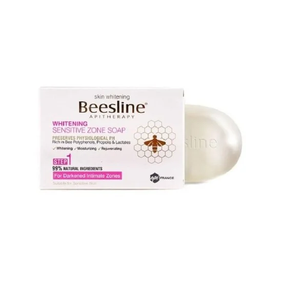 BEESLINE SAVON WHITENING ZONE INTIME pour Beauté