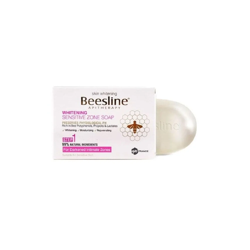 BEESLINE SAVON WHITENING ZONE INTIME pour Beauté