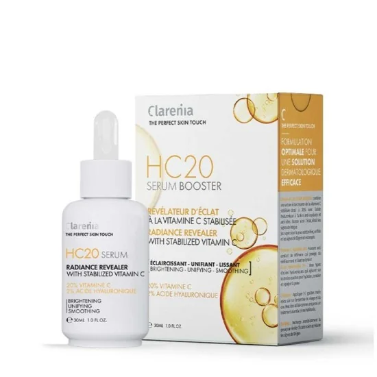 Clarenia HC20 Sérum booster à la vitamine C - 30ml pour Beauté