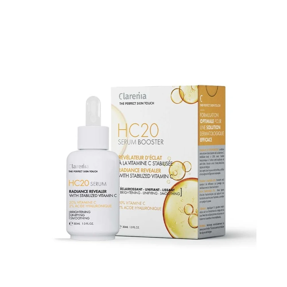 Clarenia HC20 Sérum booster à la vitamine C - 30ml pour Beauté