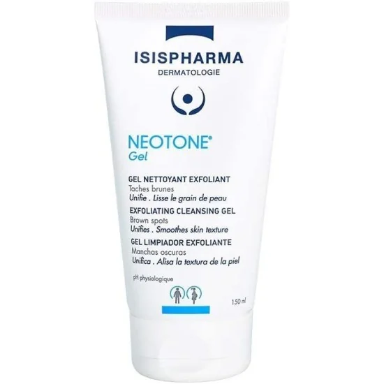 ISISPHARMA NEOTONE GEL NETTOYANT EXFOLIANT 150ML pour Beauté