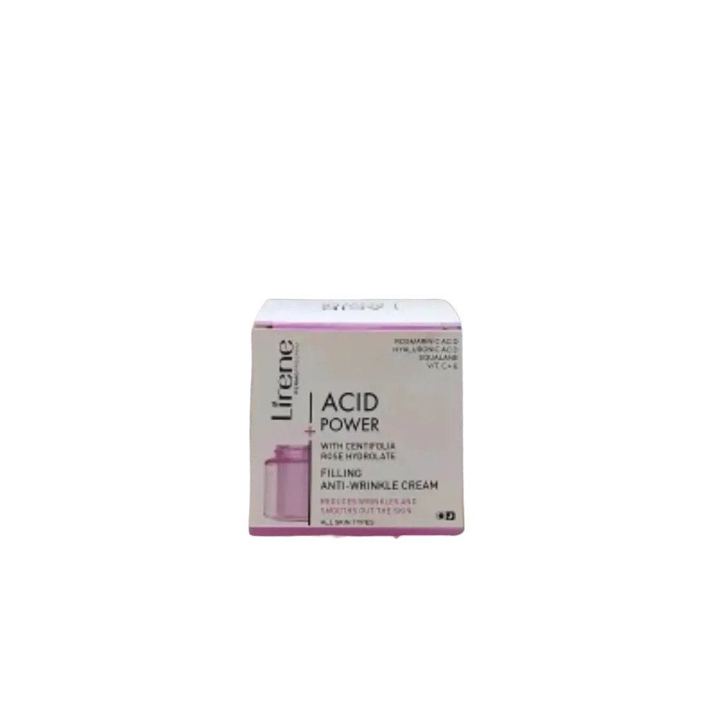 LIRENE ACID POWER CREME COMBLANTE ANTI AGE 50ML pour Nos Promotions