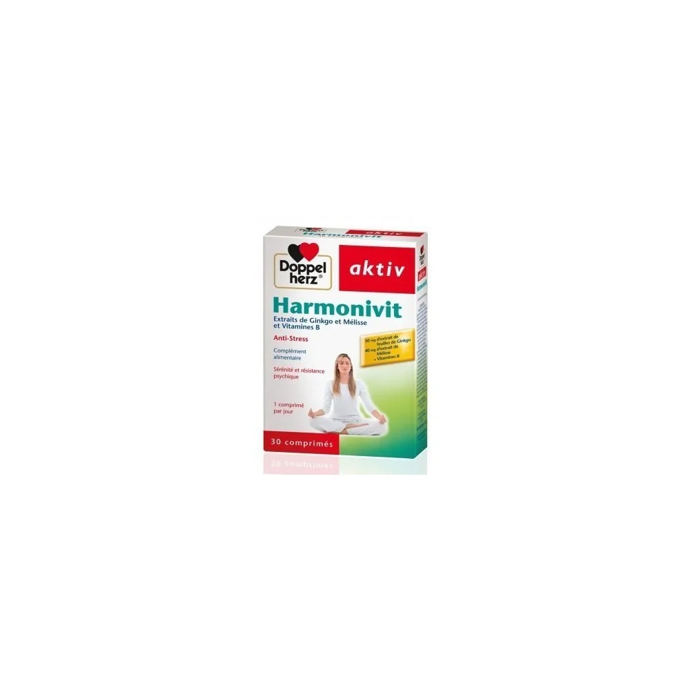 Doppel herz AKTIV Harmonivit 30 GELULES, anti stress pour Complémen...