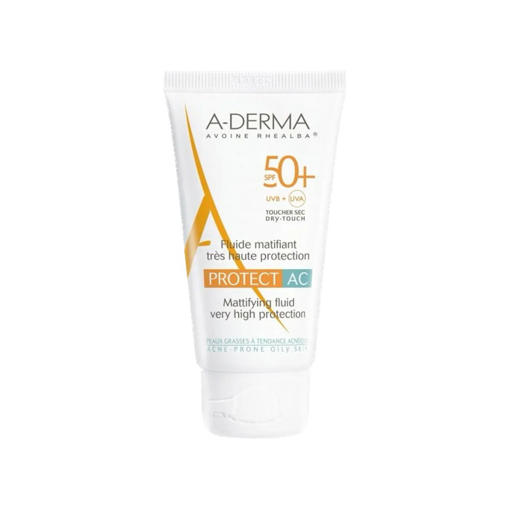 ADERMA PROTECT AC - FLUID MATIFIANT SPF50+ 40ML pour Beauté