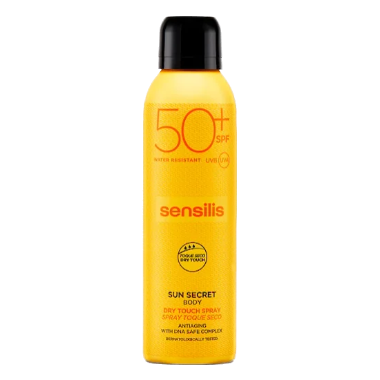SENSILIS ECRAN SECRET BODY SPRAY SPF 50 + 200 ML pour Femmes