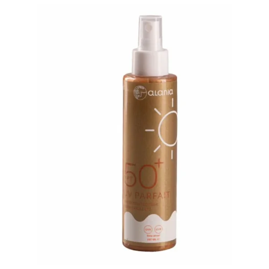 Alania Spray Protecteur Corps Pailleté SPF 50+ 150 ml pour Beauté