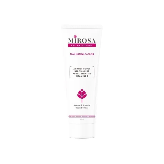 MIROSA GEL NETTOYANT PEAU NORMALE À SÈCHE 200ML pour Nos Promotions