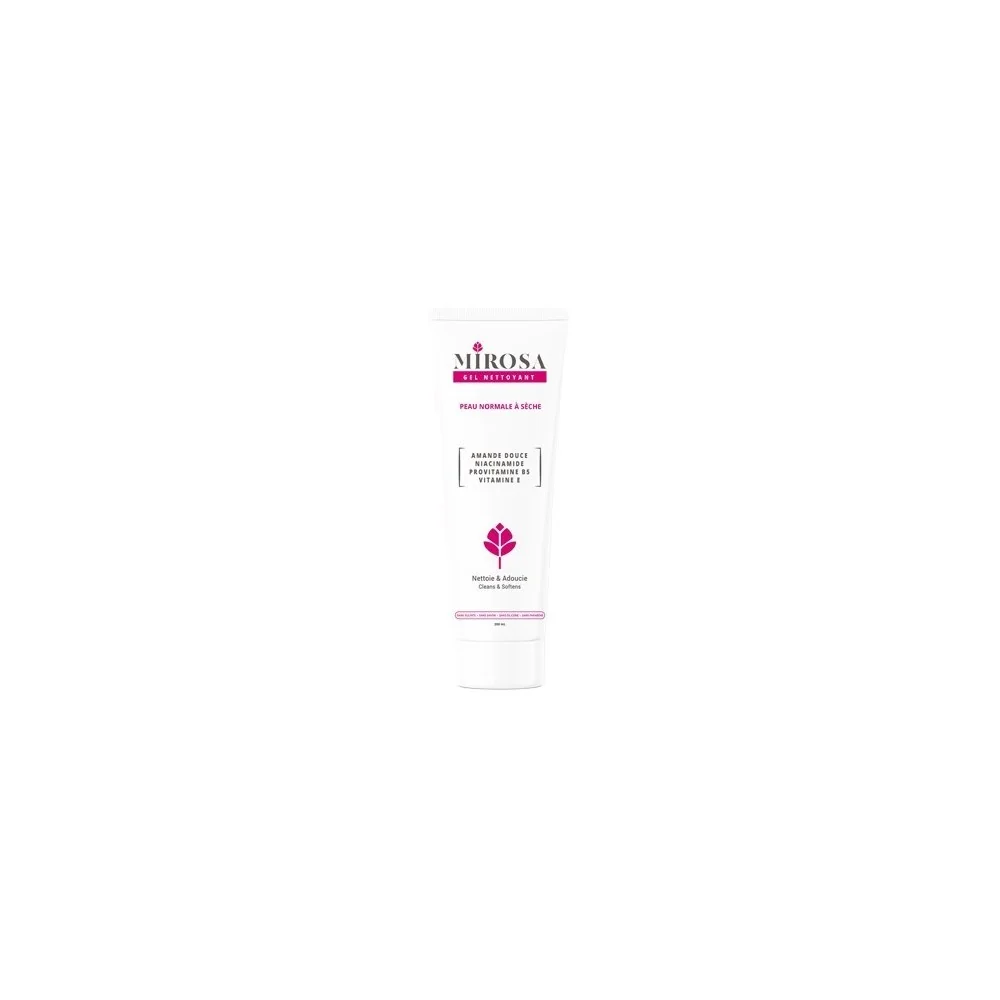 MIROSA GEL NETTOYANT PEAU NORMALE À SÈCHE 200ML pour Nos Promotions