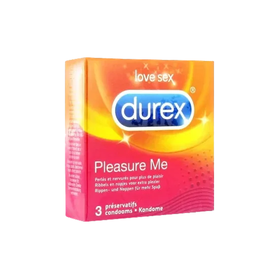 DUREX PLEASURE ME BT/3 pour Accueil