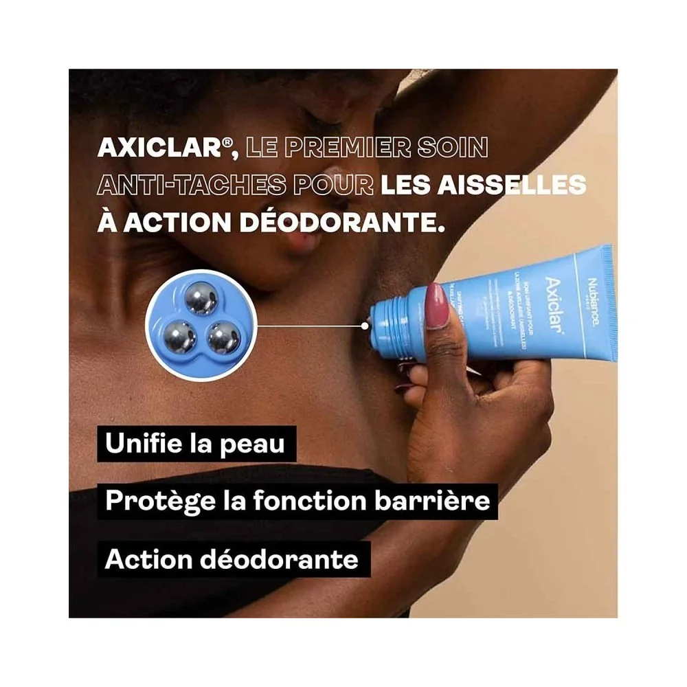 NUBIANCE AXICLAR SOIN ANTI-TACHES POUR LES AISSELLES & DEODORANT 75...