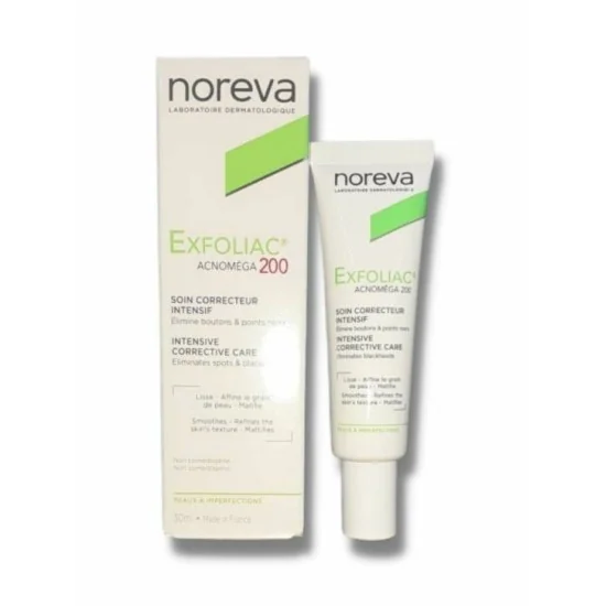 NOREVA EXFOLIAC ACNOMEGA 200 30ML pour Femmes
