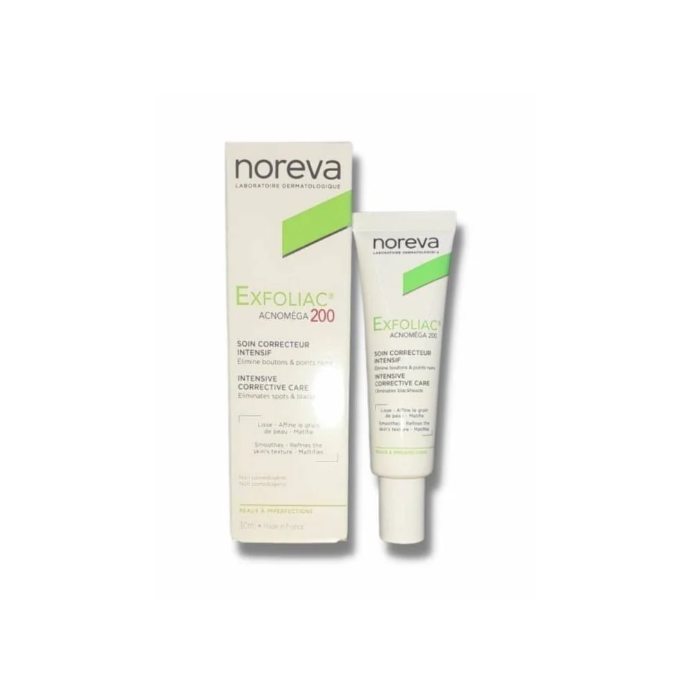 NOREVA EXFOLIAC ACNOMEGA 200 30ML pour Femmes