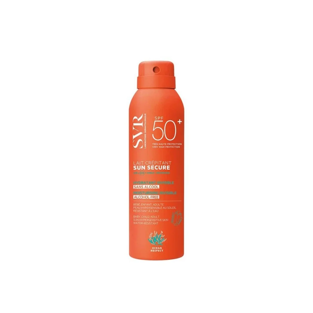svr sun secure lait 50+ 200ml crepitant pour Accueil